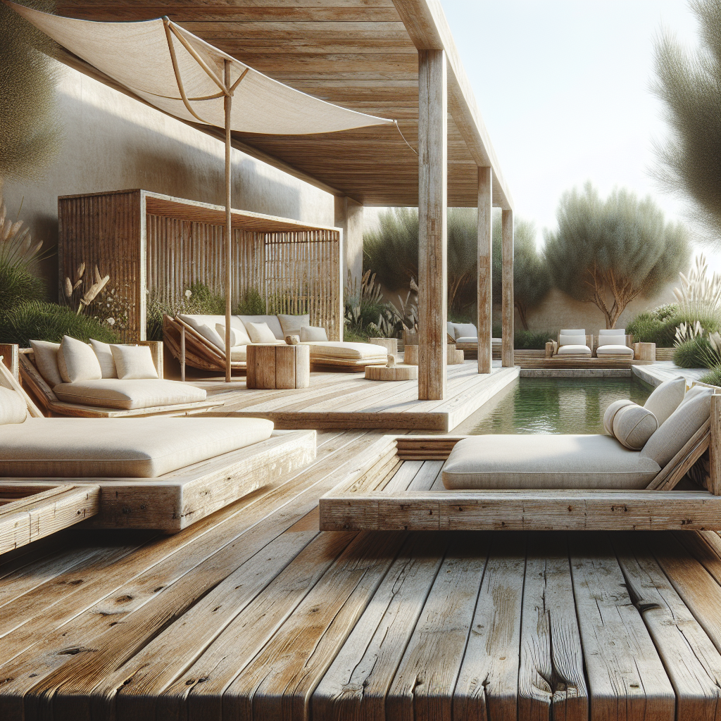 Loungemøbler der holder hele livet: Skab et tidløst uderum med genbrugstræ